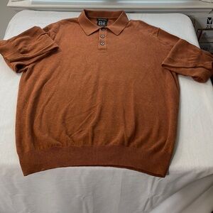 JoS. A. BANK - burnt orange- large sweater